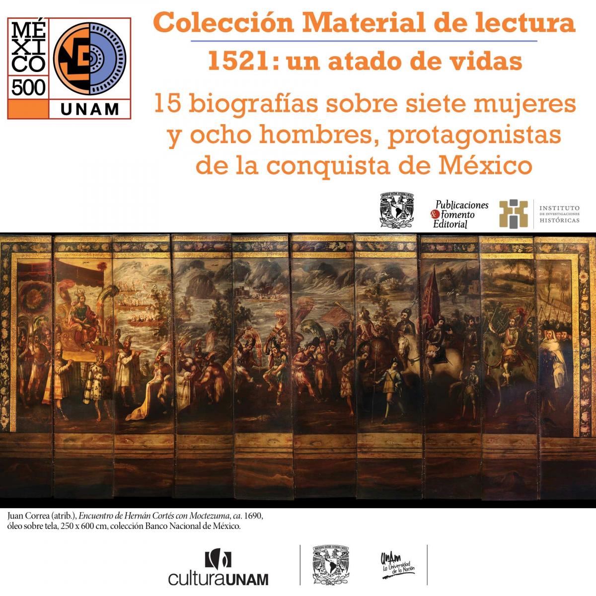 Postal de la colección de Material de Lectura (México 500)