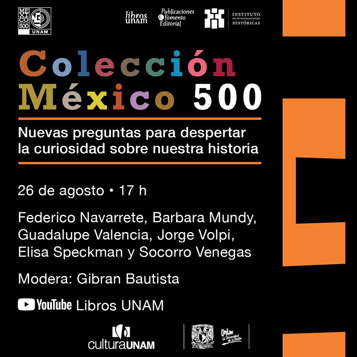 Presentación de colección México 500  